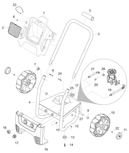 G2600FCE replacement parts manual